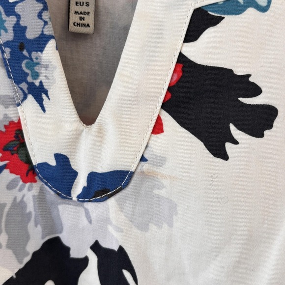 Joules Floral Shift Dress Womens 6 Multicolor Sleeveless Sheath Lined Career - Picture 8 of 12